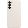Obal na mobil pre Samsung Galaxy S23 5G, Silicone Lite, béžové
