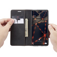 CASEME puzdro pre Samsung Galaxy S20 FE, Leather Wallet Case, čierne