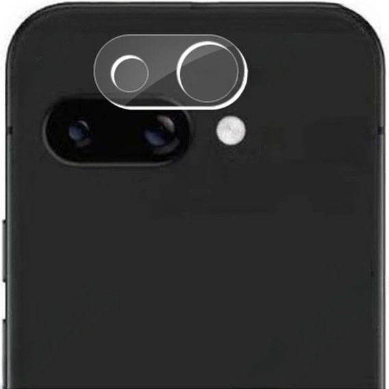Tvrdené sklo na fotoaparát pre Google Pixel 9A, priehľadné
