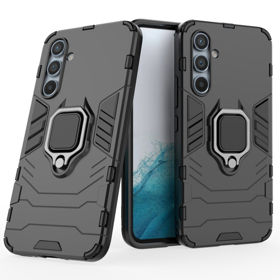 Obal na mobil pre Samsung Galaxy A54 5G, Kickstand Ring, čierne