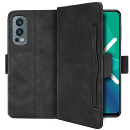 Klapkové puzdro pre OnePlus Nord 2 5G, Card Slot, čierne