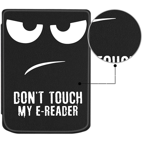Puzdro pre PocketBook Verse / Verse Pro, Smartcase, don't touch me