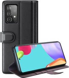 Flipové puzdro pre Samsung Galaxy A52 / A52s, Split Leather, modré