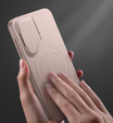 Puzdro pre Samsung Galaxy S25+ Plus, Suritch Shockproof, pre MagSafe, ružové