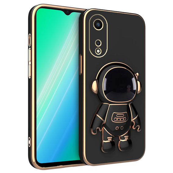 Obal na mobil pre Oppo A38 4G / Oppo A18 4G, Astronaut, čierne