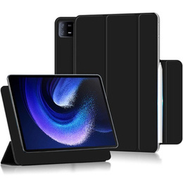 Obal na mobil pre Xiaomi Pad 6, Magnetic Smartcase, čierne