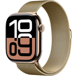 Bransoleta do Apple Watch 1/2/3/4/5/6/7/8/SE/ULTRA 42/44/45/49 MM, Złota