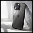 Puzdro Spigen pre iPhone 16 Pro Max, Ultra Hybrid, transparentné / čierne + tvrdené sklo 9H