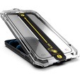 2x tvrdené sklo pre iPhone 12 Pro Max, ERBORD Easy App Full Screen Protector
