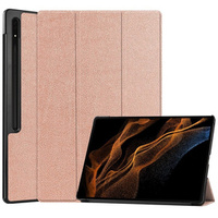 Puzdro pre Samsung Galaxy Tab S9 Ultra, Smartcase, ružové rose gold