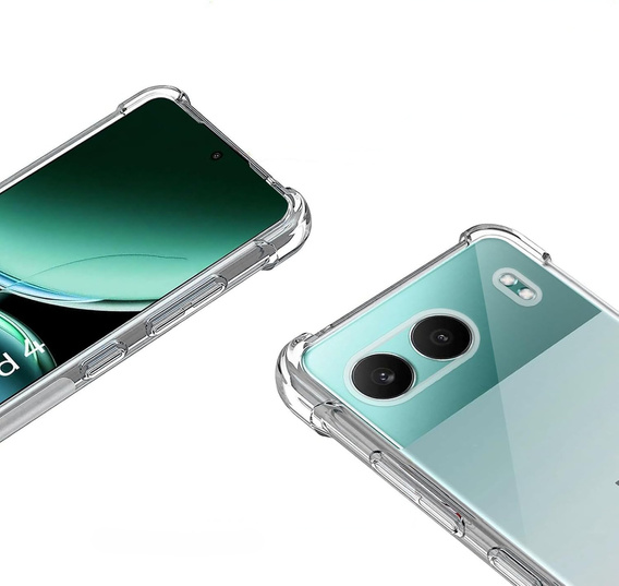 Obal na mobil pre OnePlus Nord 4, Dropproof, priehľadné