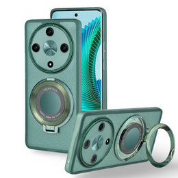 Puzdro pre Honor Magic 6 Lite 5G, Glittery Magnetic, pre MagSafe, zelený