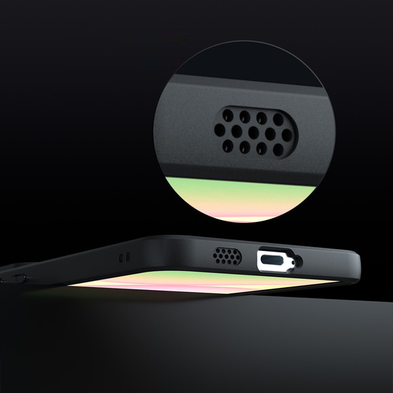 Fusion Hybrid puzdro pre Samsung Galaxy A57 5G, čierne