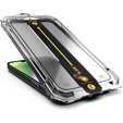 2x tvrdené sklo pre iPhone 16e / 14 / 13 / 13 Pro, ERBORD Easy App Full Screen Protector