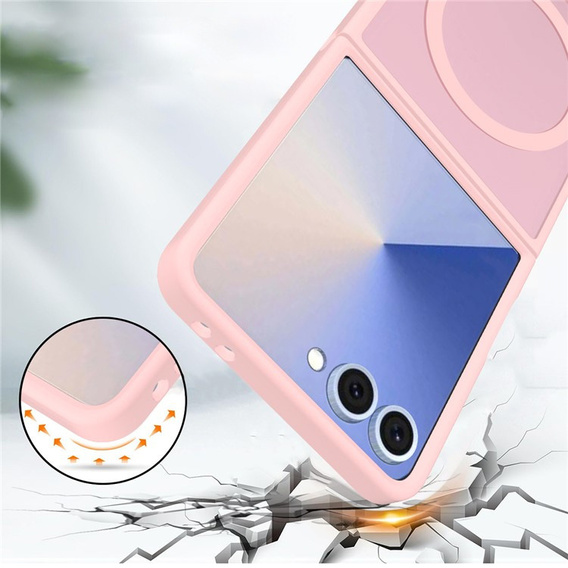 Puzdro s MagSafe - hybridné puzdro matné pre Samsung Galaxy Z Flip7