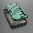 Puzdro pre Samsung Galaxy A56 5G, Military kickstand, zelený