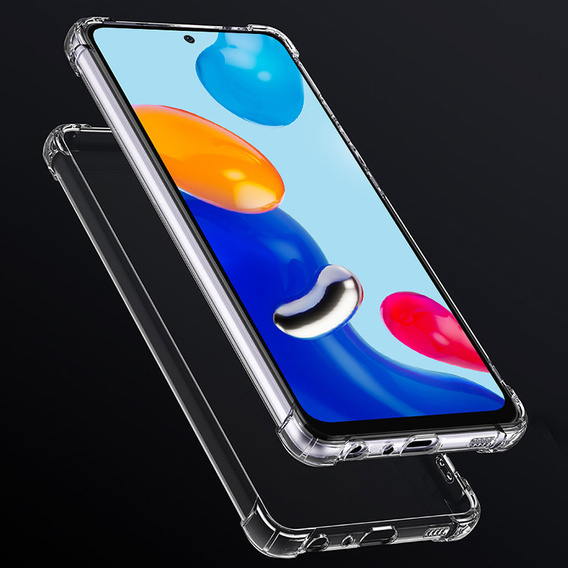Obal na mobil pre Xiaomi Redmi Note 11 / 11S, Dropproof, priehľadné