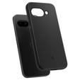 Puzdro Spigen pre Google Pixel 9A, Thin Fit Mag, čierne + tvrdené sklo 9H