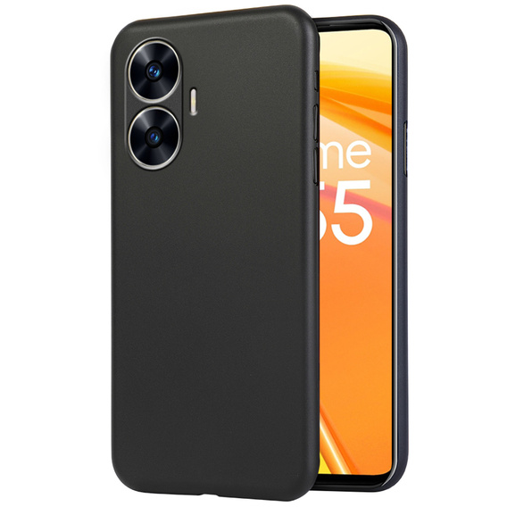 Tenké puzdro pre Realme C55, Slim, čierne