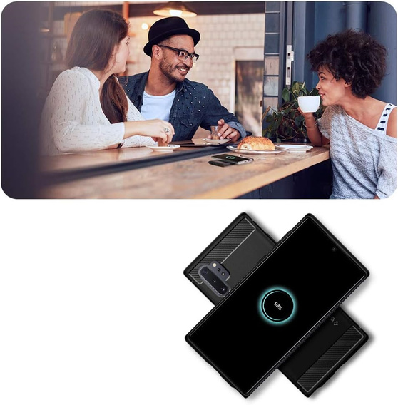 Puzdro Spigen Rugged Armor pre Samsung Galaxy Note 10+ Plus