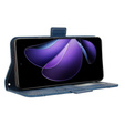 Klapkové puzdro pre Oppo Reno 13F / Oppo Reno 13FS, Card Slot, tmavomodré