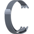 Milánsky náramok s puzdrom pre Xiaomi Smart Band 10 / 9 / 8, šedá