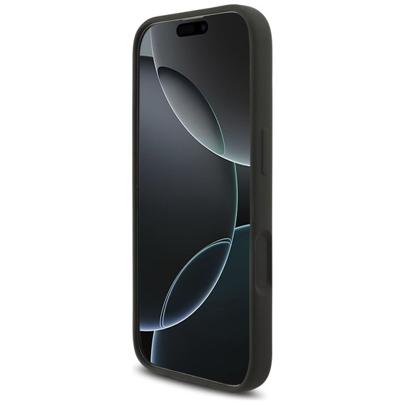 Silikónové puzdro MagSafe s prsteňom Karl Lagerfeld pre Apple iPhone 17