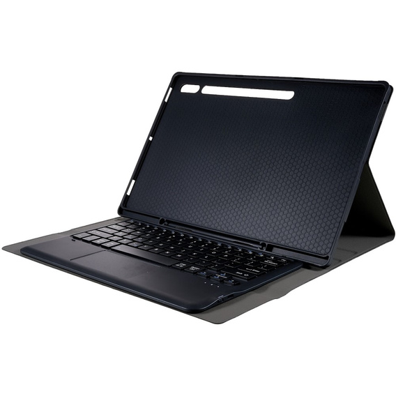 Puzdro + klávesnica Galaxy Tab S8 Ultra, TouchPad Pen Slot, čierne