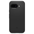 Puzdro Spigen pre Google Pixel 9A, Thin Fit Mag, čierne + tvrdené sklo 9H