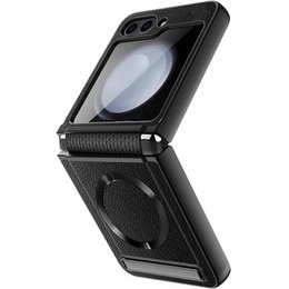 Puzdro na PC pre Samsung Galaxy Z Flip5 5G, pre MagSafe, čierne