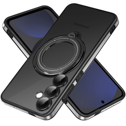 Magnetické puzdro pre Samsung Galaxy S24 FE, pre MagSafe, čierne