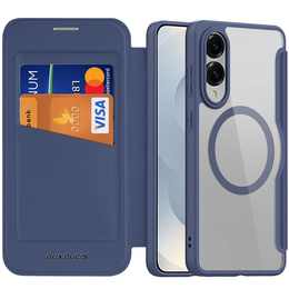 Dux Ducis Obal na mobil pre Samsung Galaxy S25 Edge, Skin X Pro, MagSafe, tmavomodré