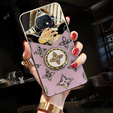 Fashion Obal na mobil pre Xiaomi Redmi Note 9T 5G, fialové