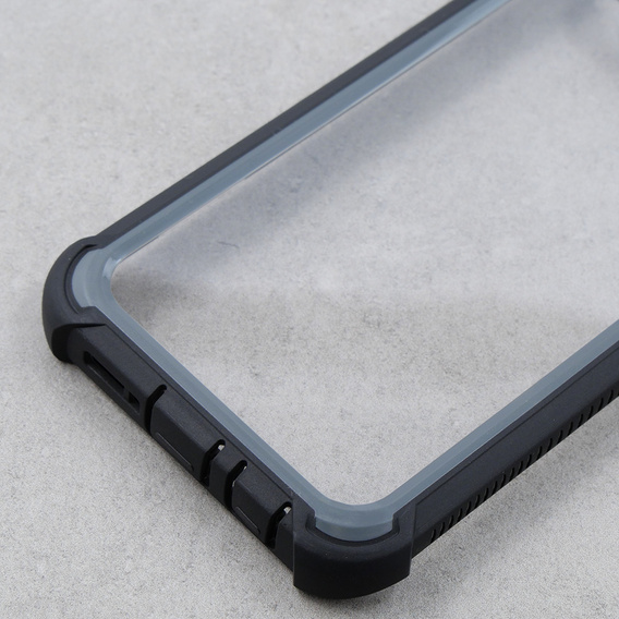 Obal na mobil pre Samsung Galaxy S10 Plus, Dexnor Full Body Rugged, transparentné / čierne