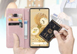 Klapkové puzdro pre Oppo Reno 11F 5G, Mandala, ružové rose gold