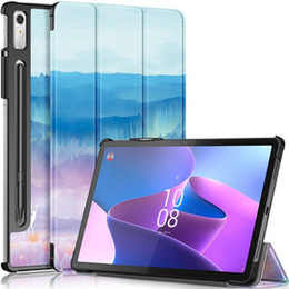Obal na mobil pre Lenovo Tab P11 Pro Gen 2 2022, Smartcase Pen Slot, deer in mountains