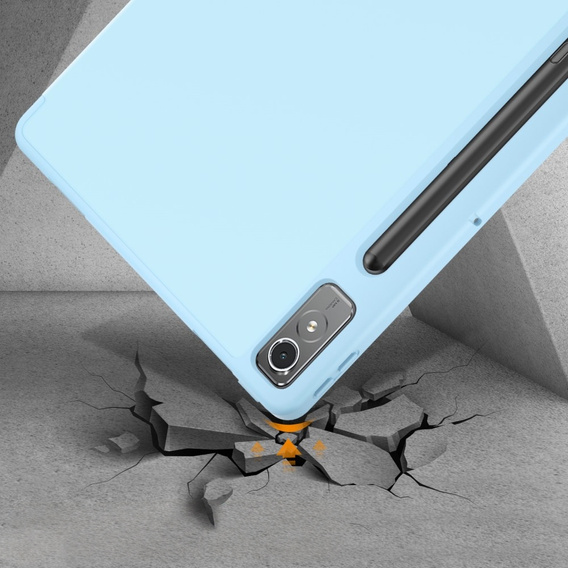 Puzdro pre Lenovo Tab P12, Smartcase s priestorom pre stylus, modré