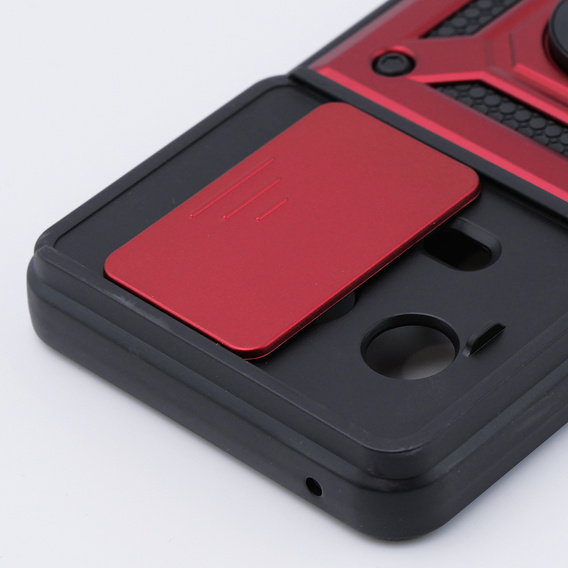 Obal na mobil pre Realme 11 5G, CamShield Slide, červené