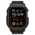 Pasek z etui Spigen do Apple Watch 4/5/6/7/8/SE 44/45mm, Rugged Armor Pro, Szary