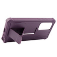 Obrnené puzdro pre Samsung Galaxy S22 Ultra, Dexnor Full Body, fialové