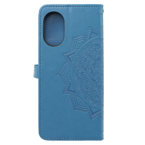Klapkové puzdro pre Oppo A58 4G, Mandala, modré