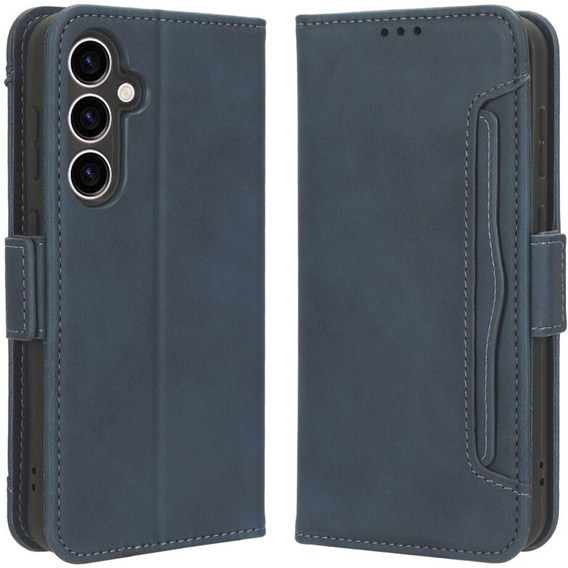 Klapkové puzdro pre Samsung Galaxy S23 FE, Card Slot, modré
