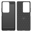 Obal na mobil pre Oppo A79 5G, Carbon, čierne
