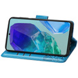 Klapkové puzdro pre Samsung Galaxy A16, Butterfly, modré