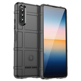 Obal na mobil pre Sony Xperia 10 IV, Rugged Shield, čierne