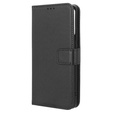 Klapkové puzdro pre Oppo A57 4G/5G, Wallet Smart Magnet, čierne