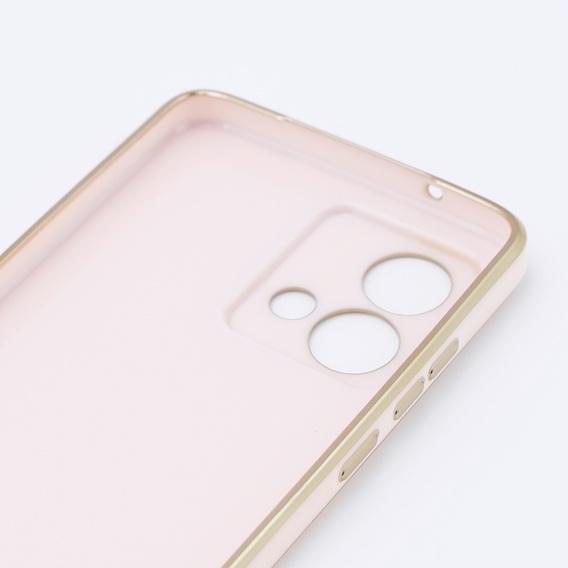 Puzdro pre Motorola Moto G84 5G, Glamour CamShield, ružové rose gold