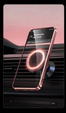 Puzdro pre Samsung Galaxy A56, Electro MagSafe, ružové rose gold + sklo na displej