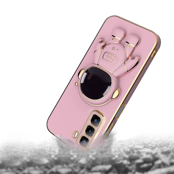 Obal na mobil pre Infinix Hot 50 4G, Astronaut, fialové