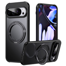 Puzdro pre Google Pixel 10 Pro XL , pre MagSafe, so stojanom, čierne
